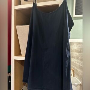 Old navy cami/first layer tank - size XL navy blue